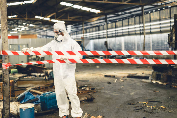 Professional Infectious Disease Decontamination technician working in Bristol, NH